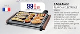Plancha Électrique - LAGRANGE en promo chez Extra Courbevoie à 99,99 €