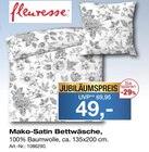 Mako-Satin Bettwäsche von fleurense im aktuellen Möbel Inhofer Prospekt für 49,00 €