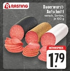 Dauerwurst-Aufschnitt bei EDEKA im Steinheim Prospekt für 1,79 €