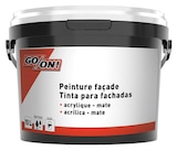Peinture façade acrylique blanc 10L en promo chez Brico Cash Peinture façade acrylique blanc 10L dans le catalogue Brico Cash