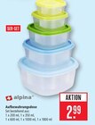 Aufbewahrungsdose im Angebot bei Marktkauf in Hanau Aufbewahrungsdose Angebote von alpina bei Marktkauf Hanau für 2,99 €