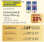 Lemon/Energy Angebote von Gorbatschow bei Metro Konstanz für 2,37 €