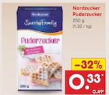 Puderzucker Angebote von Nordzucker bei Netto Marken-Discount Halle für 0,33 €