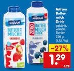 Buttermilch Drink im Angebot bei Netto Marken-Discount in Marl Buttermilch Drink Angebote von Milram bei Netto Marken-Discount Marl für 1,29 €