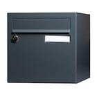 Promo Boîte aux lettres normalisée 1porte extérieur RENZ Essentiel acier gris brillant à 39,90 € dans le catalogue Leroy Merlin à Cholet