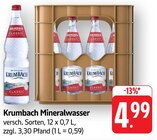 Mineralwasser Angebote von Krumbach bei EDEKA Heilbronn für 4,99 €