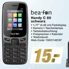 Handy C 80 schwarz Angebote von bea-fon bei expert Freiberg für 15,00 €