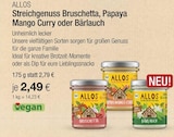 Streichgenuss Bruschetta oder Papaya  Mango Curry oder Bärlauch Angebote von ALLOS bei VITALIA Reformhaus Potsdam für 2,49 €