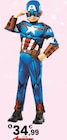 Déguisement Luxe Captain America 5-6 ans - Marvel - JouéClub Déguisement Luxe Captain America 5-6 ans - Marvel à 34,99 € dans le catalogue JouéClub