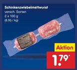 Aktuelle Zwiebelmettwurst Angebote bei Netto Marken-Discount in Nürnberg Aktuelles Schinkenzwiebelmettwurst Angebot bei Netto Marken-Discount in Nürnberg ab 1,79 €