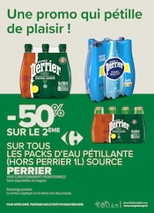 Promos Eau Minérale dans le catalogue "J'peux pas, J'ai promos !" de Carrefour Proximité Eau Minérale en promo dans le catalogue Carrefour Proximité à la page 10