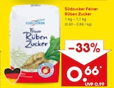 Aktuelle Zucker Angebote bei Netto Marken-Discount in Würzburg Aktuelles Feiner Rüben Zucker Angebot bei Netto Marken-Discount in Würzburg ab 0,66 €