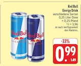 Aktuelle Red Bull Angebote bei EDEKA in Gera Aktuelles Energy Drink Angebot bei EDEKA in Gera ab 0,99 €