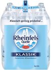 Mineralwasser von Rheinfels Quelle im aktuellen REWE Prospekt für 2,99 €
