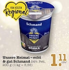 Aktuelles echt & gut Schmand Angebot bei E center in Heidelberg ab 1,11 €