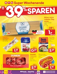 Lebensmittel Angebot im aktuellen Netto Marken-Discount Prospekt auf Seite 43