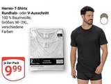 Herren-T-Shirts Rundhals- oder V-Ausschnitt im Angebot bei GLOBUS in Jena Herren-T-Shirts Rundhals- oder V-Ausschnitt Angebote bei GLOBUS Jena für 9,99 €