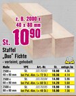 Hornbach Passau - Staffel "Duo" Fichte Angebot im Prospekt Staffel "Duo" Fichte bei Hornbach im Passau Prospekt für 10,36 €