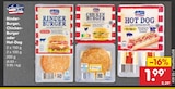 Rinder-Burger, Chicken-Burger oder Hot-Dog Angebote von American Style bei Netto Marken-Discount Neunkirchen für 1,99 €