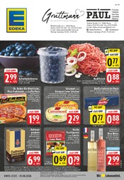 Aktueller EDEKA Prospekt mit Hackfleisch, "Aktuelle Angebote", Seite 1