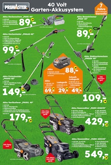 Rasenmäher im Globus-Baumarkt Prospekt "Immer eine Idee besser" mit 28 Seiten (Offenbach (Main))