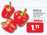 Paprika rot bei Markant Nordwest im Herford Prospekt für 1,11 €