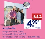 Acrylglas-Bild 30 x 20 cm im Angebot bei ALDI SÜD in Gießen Acrylglas-Bild 30 x 20 cm Angebote bei ALDI SÜD Gießen für 4,99 €