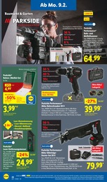 Lidl Bohrmaschine im Prospekt 