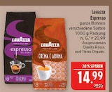 Aktuelle Lavazza Angebote bei Marktkauf in Leipzig Aktuelles Espresso ganze Bohnen Angebot bei Marktkauf in Leipzig ab 14,99 €
