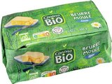 Beurre Moulé doux BIO 82% M.G. - CASINO en promo à 3,45 € chez Géant Casino Beurre Moulé doux BIO 82% M.G. - CASINO dans le catalogue Géant Casino