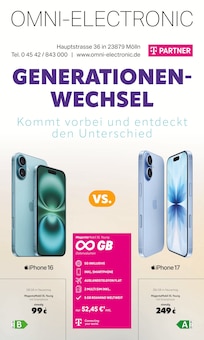 Aktueller Omni-Electronic Prospekt (Nusse, 8 Seiten zum blättern Omni-Electronic Prospekt GENERATIONEN-WECHSEL mit 8 Seiten