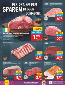 Fleisch im Netto Marken-Discount Prospekt "Aktuelle Angebote" mit 57 Seiten (Rostock)