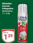 Aktuelles Gourmet Schlagsahne Angebot bei GLOBUS in Salzgitter ab 1,39 €