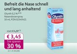 Aktuelles Olynth 0,1 % Angebot bei mea - meine apotheke in Ulm ab 3,45 €