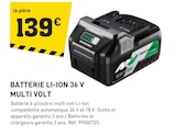 Batterie Li-Ion 36 V Multi Volt à Tout Faire dans Gimat