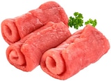 Schweinerouladen aus dem Schinken im Angebot bei REWE in Flensburg Schweinerouladen aus dem Schinken Angebote von Geprüfte Qualität Schleswig-Holstein bei REWE Flensburg für 0,99 €
