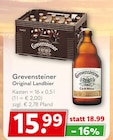 Original Landbier im Getränkeland Prospekt zum Preis von 15,99 €