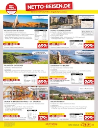 Netto Marken-Discount Discounter Reisen im Prospekt 