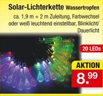 Solar-Lichterkette Wassertropfen bei Zimmermann im Holtgast Prospekt für 8,99 €