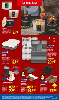 Hausschuhe Angebot im Lidl Prospekt, gültig von 08.12.2025 bis 13.12.2025 Hausschuhe Angebot im aktuellen Lidl Prospekt auf Seite 39