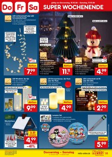 Weihnachtsdeko im Netto Marken-Discount Prospekt "Aktuelle Angebote" mit 73 Seiten (München)