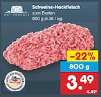 Schweine-Hackfleisch bei Netto Marken-Discount im Barleben Prospekt für 3,49 €