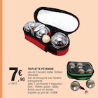 Triplette Pétanque en promo chez E.Leclerc Triplette Pétanque dans le catalogue E.Leclerc