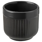 Übertopf drinnen/draußen schwarz 6 cm Angebote von GRADVIS bei IKEA Nürtingen für 1,49 €