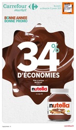 Carrefour Market Catalogue "BONNE ANNEE BONNE PROMO", 50 pages, Condat, 02/01/2025 - 12/01/2025 Carrefour Market Catalogue "BONNE ANNEE BONNE PROMO", 50 pages, Condat, 02/01/2025 - 12/01/2025