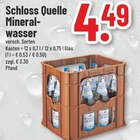 Mineralwasser Angebote von Schloss Quelle bei Trinkgut Hagen für 4,49 €