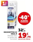 Brossettes iO - Oral B en promo chez Super U Brossettes iO - Oral B dans le catalogue Super U