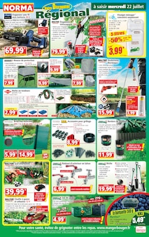 Catalogue Norma de la semaine 30, "Votre Discounter Régional", page 1, 22/07/2026 - 28/07/2026 Prospectus Norma en cours, "Votre Discounter Régional", page 1 sur 12