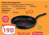 Pfanne Hard Titanium Pro Angebote von Tefal bei GLOBUS Wetzlar für 19,99 €