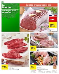 Prix et réduction Agneau dans le prospectus Carrefour en cours Offre Agneau dans le catalogue Carrefour du moment à la page 26